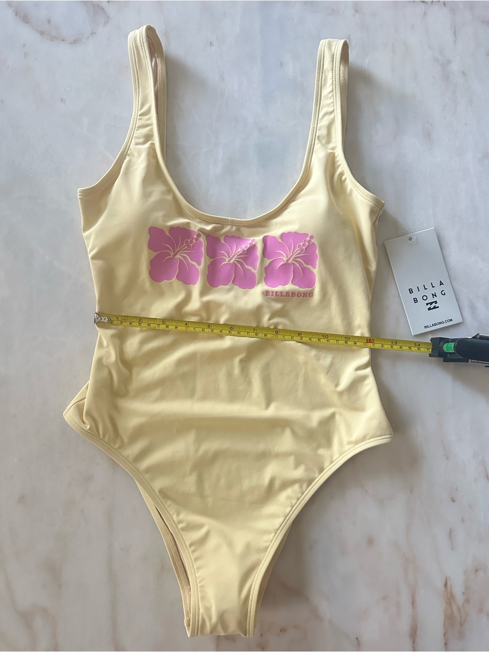 Billabong Hibiscus Highcut One-Piece Swimsuit - Picture 8 of 9